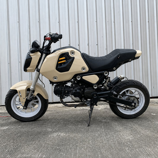 Brown Plastic Panel Fairing & Under Fairing For Honda Grom 125 2021-2024