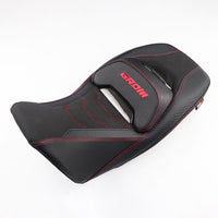 REPLACEMENT DUAL CARBON SEAT STITCH BLACK FIT FOR HONDA GROM125 2021-2025