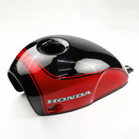 ฝาถังน้ำมันเชื้อเพลิง สีดำ/แดง V.19 สำหรับ Honda SCL CL 300 500 ปี 2023-2026