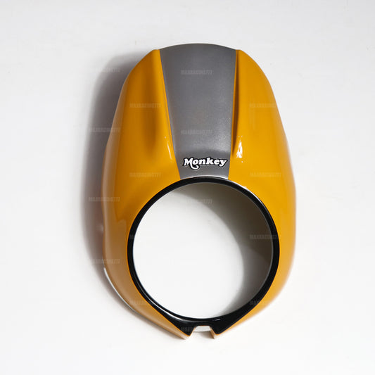 Yellow Headlight Cover Windscreen Windshield FIT FOR Honda Monkey Z125 2022-2025