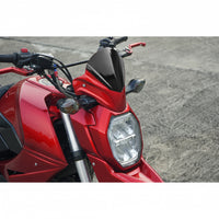 FRONT WINDSHIELD WINDSCREEN BLACKWING RED FOR HONDA GROM MSX 125 2013 - 2015