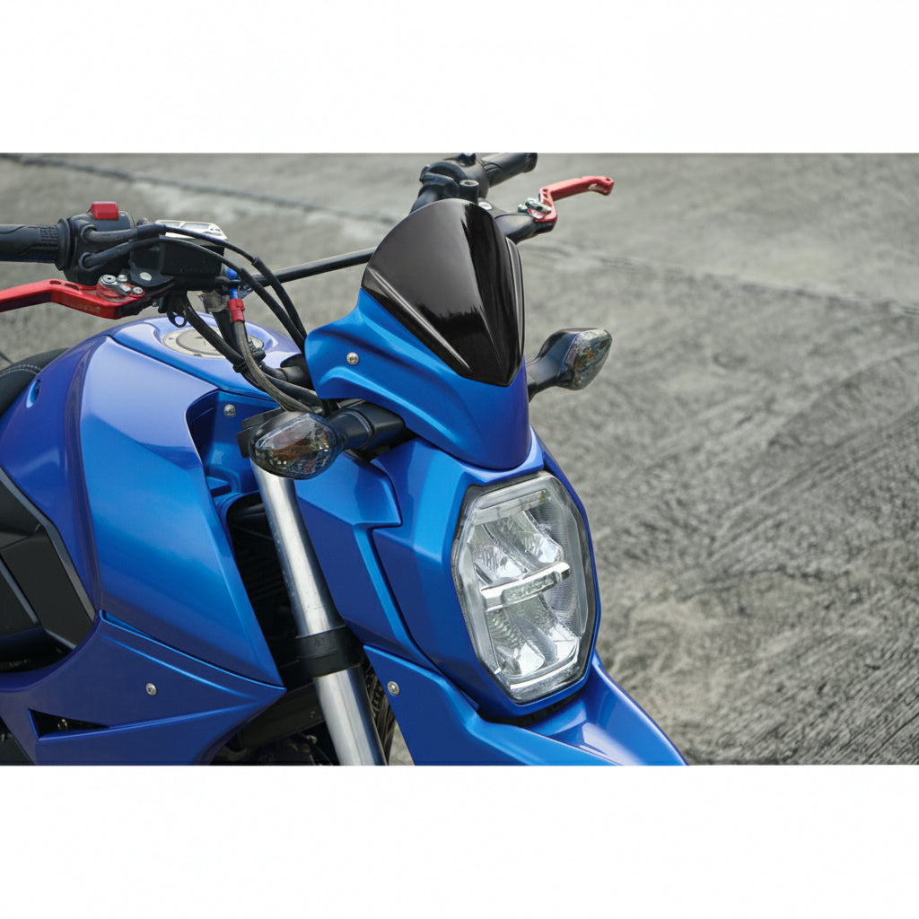 ชิวบังลมหน้าสีขาวสำหรับ HONDA GROM 125 ปี 2021 - 2026
