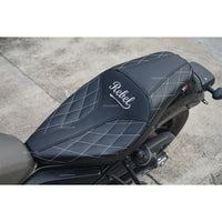 SEAT DOUBLE SADDLE DUAL DRIVER SEATS PAD CUSHION V.5 FOR HONDA REBEL CMX 300&500 2017-2025