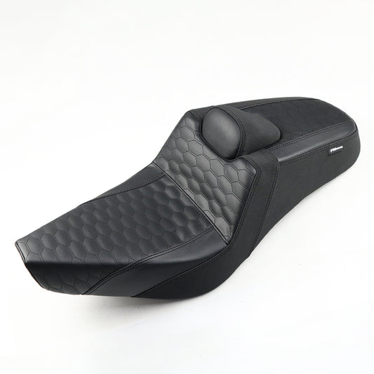 SEAT DOUBLE SADDLE DUAL DRIVER SEATS PAD CUSHION V.17 FOR HONDA REBEL CMX 1100 2021-2025