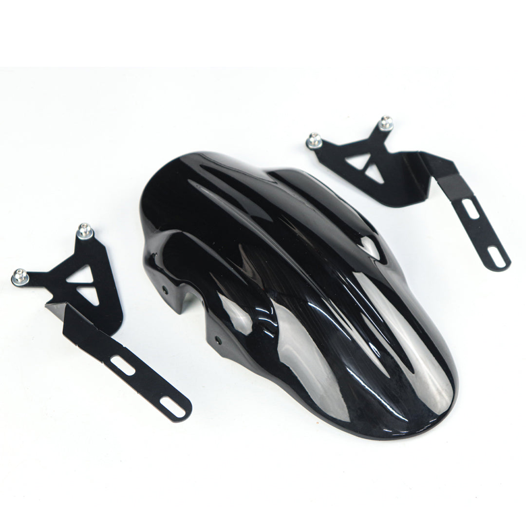 FRONT FENDERS MUDGUARD GLOSS BLACK FIT FOR HONDA GROM 125 2020 - 2025