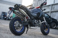 DUAL EXHAUST SYSTEM STAINLESS PIPE MUFFLER FOR HONDA GROM 125 2021-2025