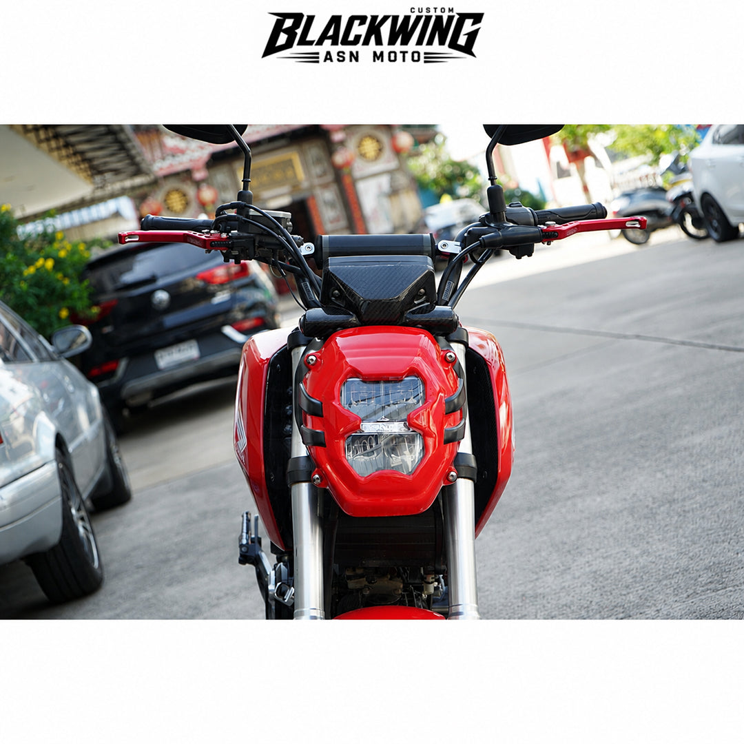 ホンダ グロム 125 2021-2024用 フロントウインドシールド ウインドスクリーン カバー ヘッドライト V.1