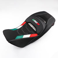REPLACEMENT DUAL CARBON SEAT STITCH BLACK FIT FOR HONDA GROM125 2021-2025