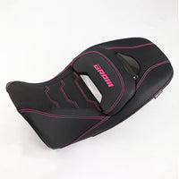 REPLACEMENT DUAL CARBON SEAT STITCH BLACK FIT FOR HONDA GROM125 2021-2025