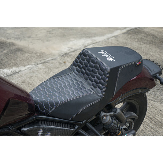 SEAT DOUBLE SADDLE DUAL DRIVER SEATS PAD CUSHION V.13 FOR HONDA REBEL CMX 1100 2021-2025