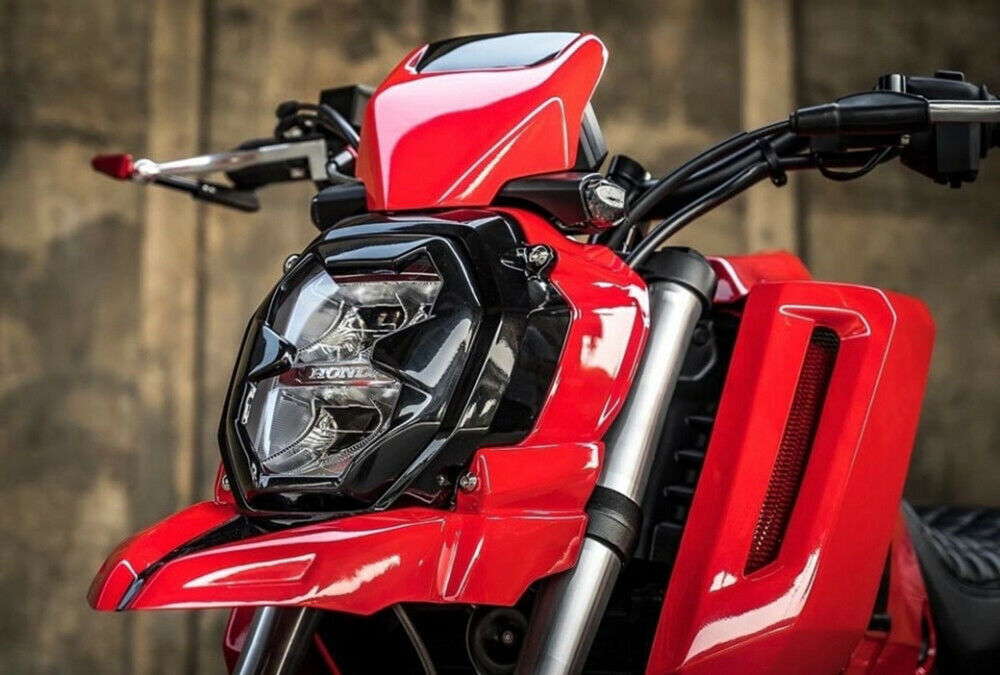 ホンダ グロム 125 2021-2024用 フロントウインドシールド ウインドスクリーン カバー ヘッドライト V.2