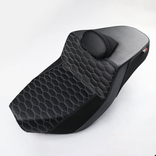 SEAT DOUBLE SADDLE DUAL DRIVER SEATS PAD CUSHION V.15 FOR HONDA REBEL CMX 1100 2021-2025