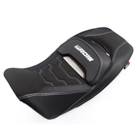 REPLACEMENT DUAL CARBON SEAT STITCH BLACK FIT FOR HONDA GROM125 2021-2025