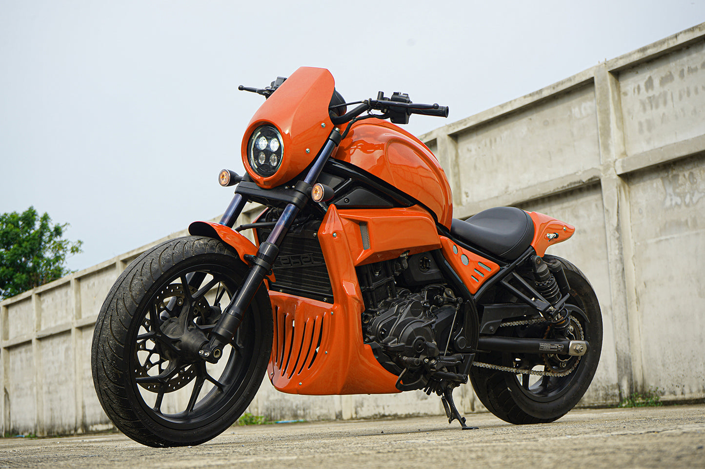 FULL SET OF 7 PIECES ORANGE FIT FOR HONDA REBEL CMX 1100 2020-2025