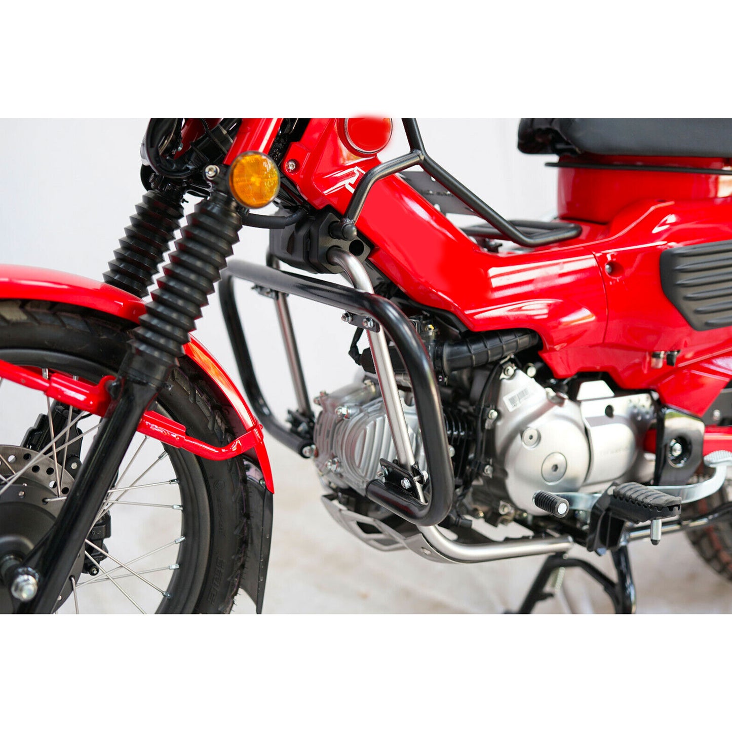 ホンダ モンキー125 2022-2026用 クラッシュバー エンジンフレーム プロテクションガード LH+RH