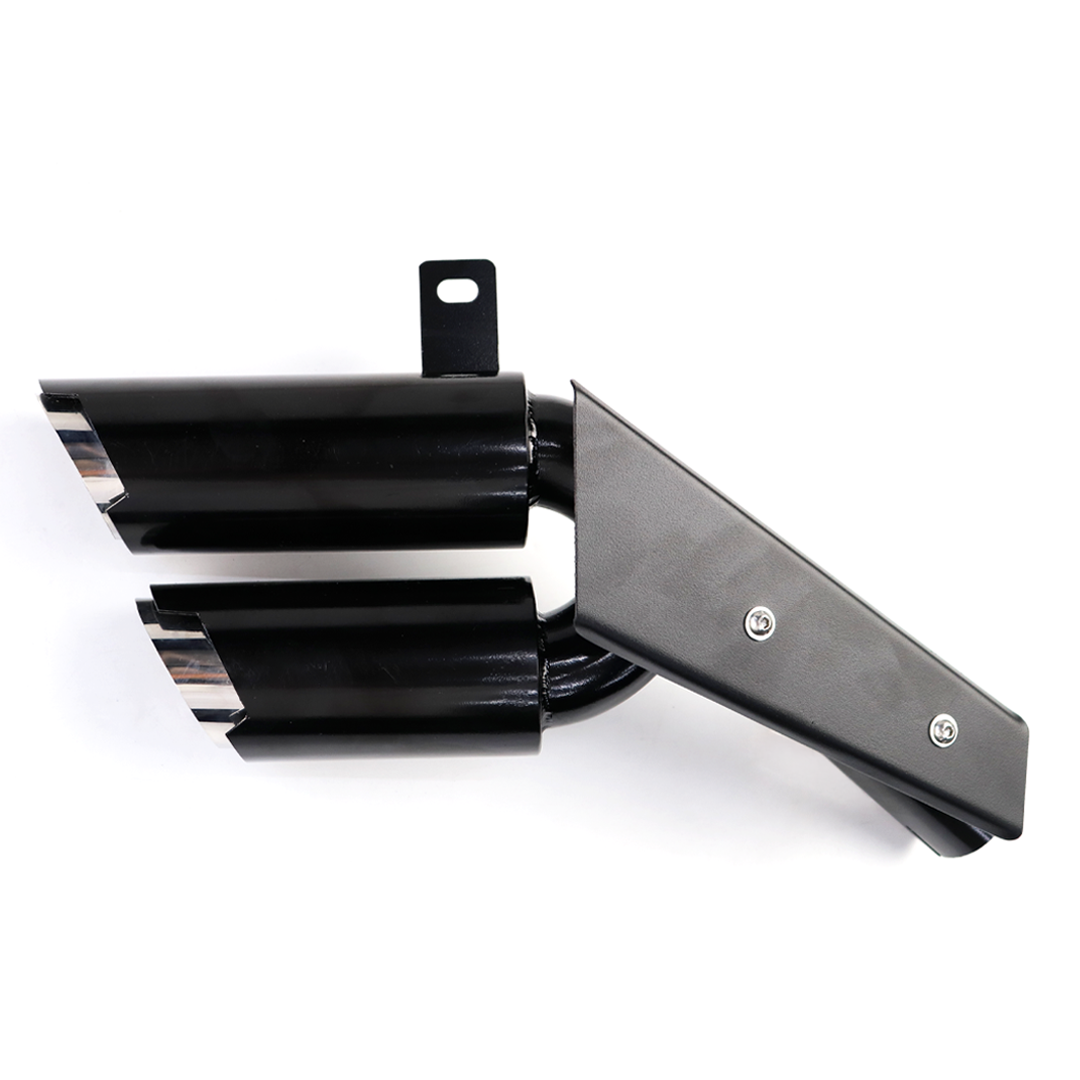 SHORT DOUBLE DUAL EXHAUST PIPE MOUNT SYSTEM FOR HONDA REBEL CMX1100 2021-2025