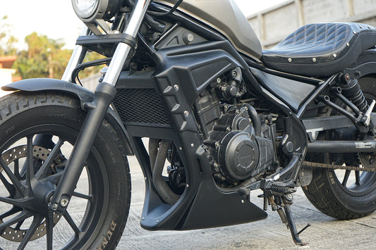 SIDER COVER OF THE ENGING & UNDER FAIRING V.2 For HONDA REBEL CMX 500 2017-2025