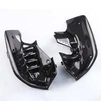 Set Of 3 Piece Frame Body Cover Side Upper Panel Carbon Fiber For Honda Grom 2021-2024