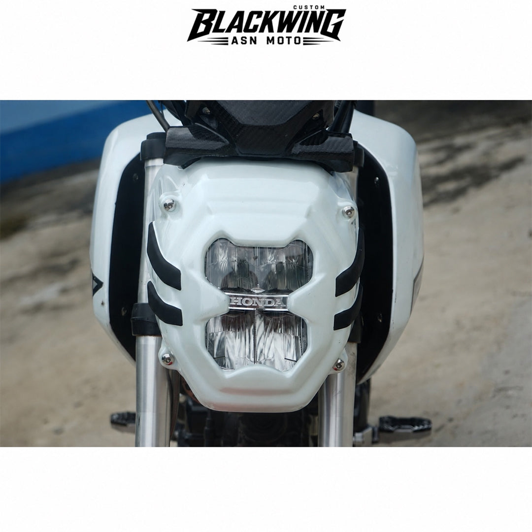 ホンダ グロム 125 2021-2024用 フロントウインドシールド ウインドスクリーン カバー ヘッドライト V.1