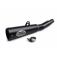 Black Slip-On Exhaust System Muffler Pipe Honda Rebel 300 500 2017-2025
