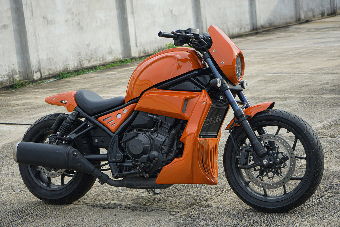 FULL SET OF 7 PIECES ORANGE FIT FOR HONDA REBEL CMX 1100 2020-2025