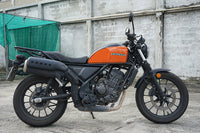 COVER FUEL OIL TANK BLACK/ORANGE  V.11 FIT FOR HONDA SCL CL 300 500 2023-2025