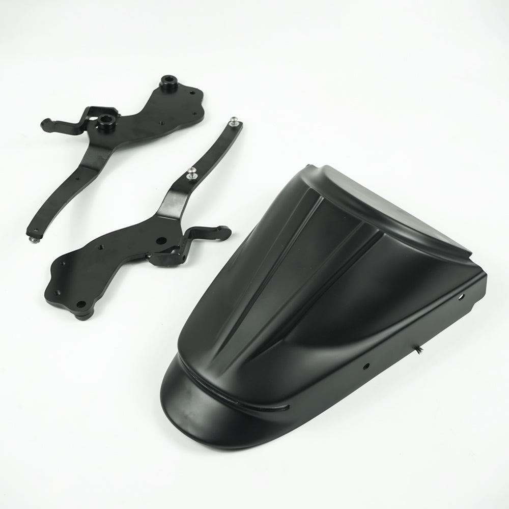 REAR FENDER FAIRING + LICENSE PLATE BLACK  FOR HONDA REBEL CMX 300&500 2017-2025