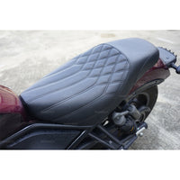 SEAT DOUBLE SADDLE DUAL DRIVER SEATS PAD CUSHION V.6 FOR HONDA REBEL CMX 1100 2021-2025