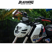 ホンダ グロム 125 2021-2024用 フロントウインドシールド ウインドスクリーン カバー ヘッドライト V.1