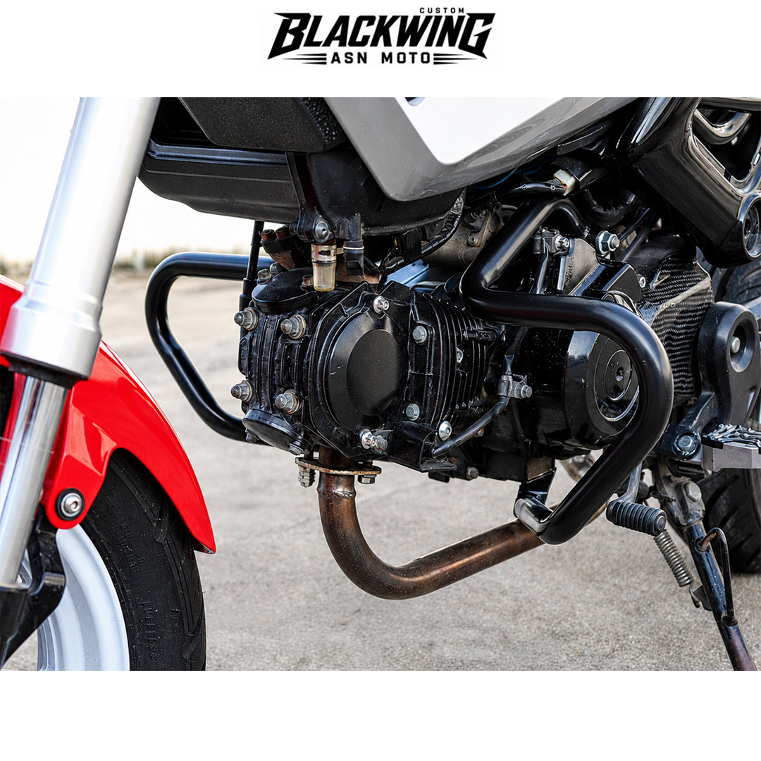 ホンダ モンキー125 2022-2026用 クラッシュバー エンジンフレーム プロテクションガード LH+RH