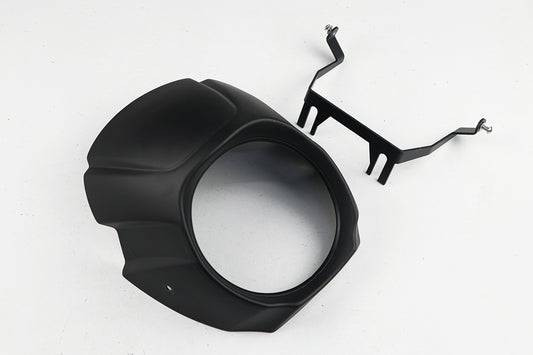 Black Front Windshield Headlight Cover for Honda CL SCL 300 (2023-2025)