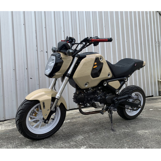 Brown Panels 7Pc Body Pastel Panels Frame Body For Honda Grom 125 2021-2024