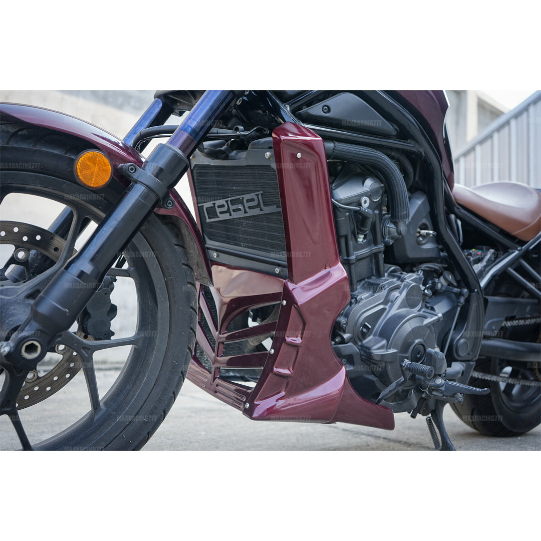 UNDER FAIRING COVER BELLY PAN ENGINE BLACK FIT HONDA REBEL CMX 1100 2020-2025