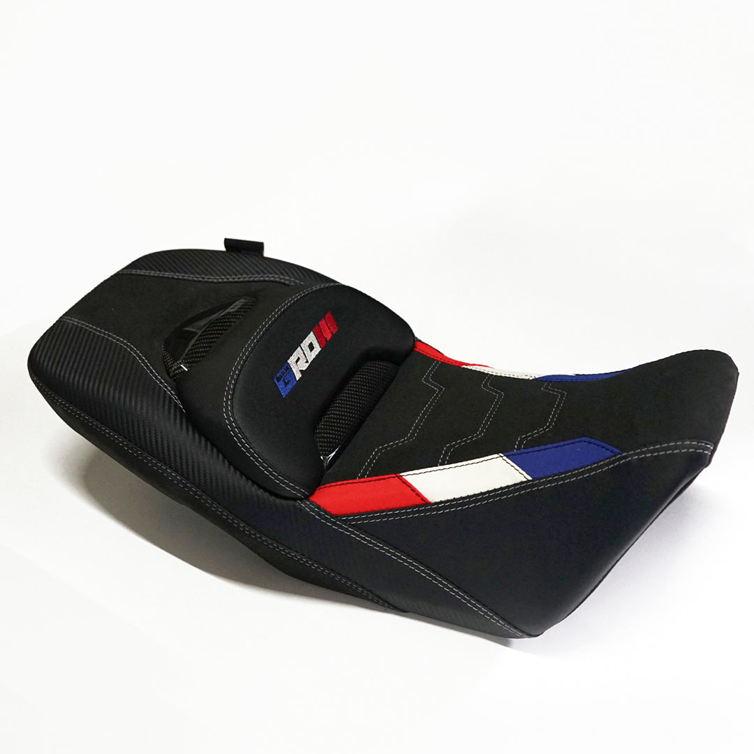 REPLACEMENT DUAL CARBON SEAT STITCH BLACK FIT FOR HONDA GROM125 2021-2025