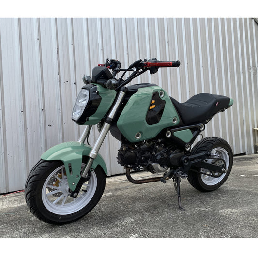Sage Green 7Pc Body Pastel Panels Frame Body For Honda Grom 125 2021-2024