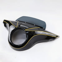 Front Batwing Fairing Windshield Gloss Black Honda Rebel CMX 300 2020-2024