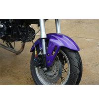 Set Of 7 Piece Frame Body Cover Side Upper Panel Purple Carbon Fiber For Honda Grom 2021-2024
