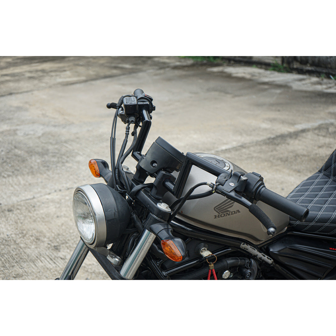 4 INCH STRETCH HANDLEBAR HANDLE BAR BLACK FOR HONDA REBEL CMX 300&500 2017-2025