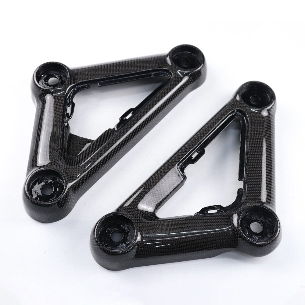 Set Of 5 Piece Frame Body Cover Side Upper Panel Carbon Fiber For Honda Grom 2021-2024