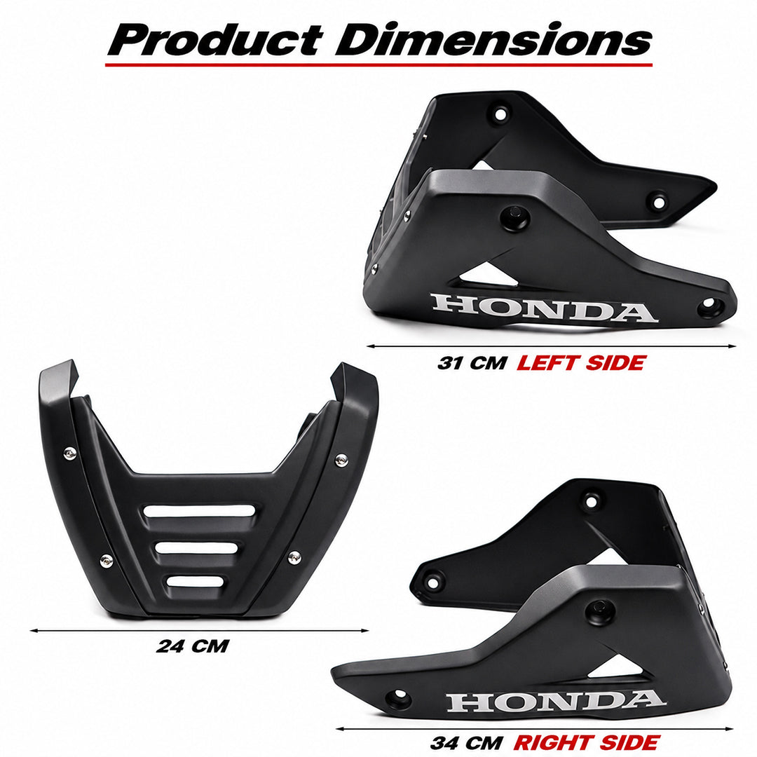 Belly Pan Under Fairing Cover for Honda Grom 125 2021 – 2026
