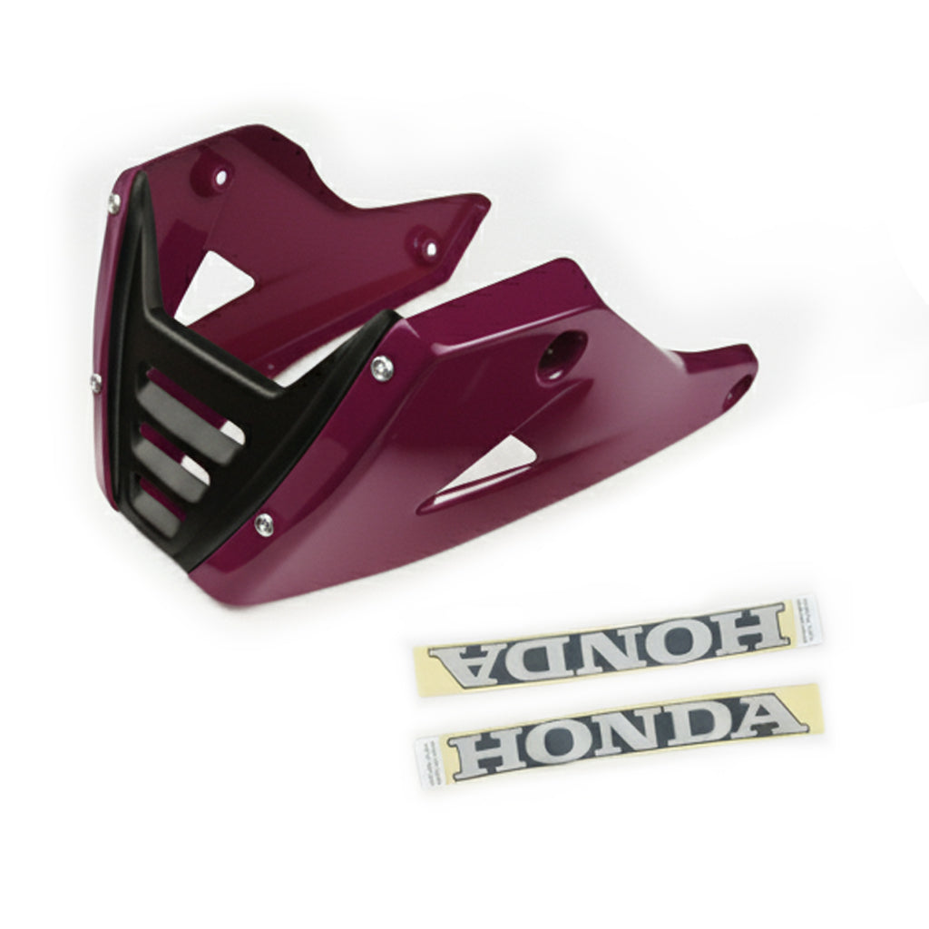 BORDEAUX RED PLASTIC PANEL FAIRING & UNDER FAIRING HONDA NEW GROM 125 2021-2024