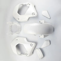 White 7Pc Body Pastel Panels Frame Body For Honda Grom 125 2021-2024