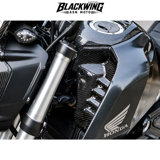 Frame Body R+L Cover Inside Panel Carbon Fiber For Honda Grom 2021-2024