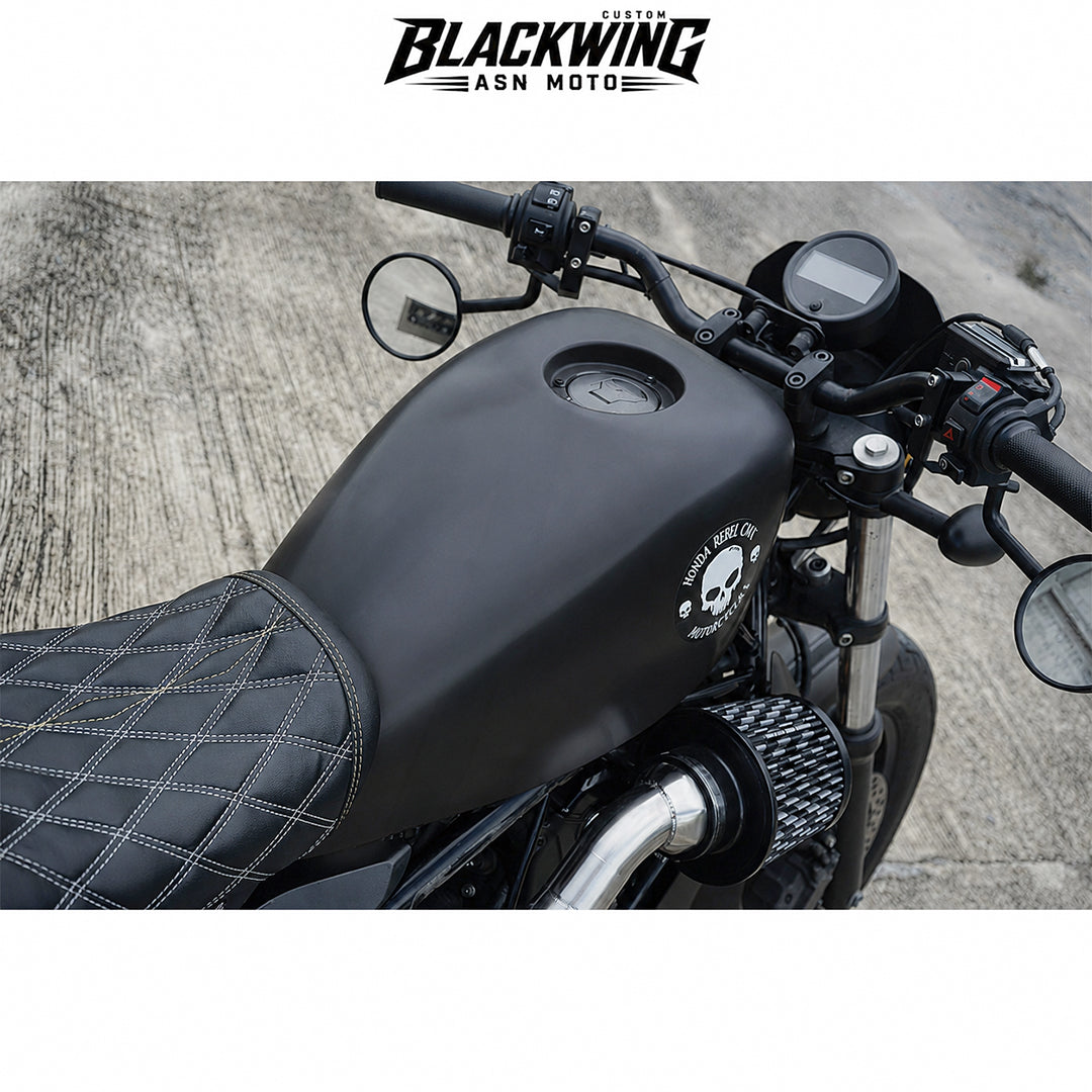 Set Complete Scrambler Body Kit Matte Black for Honda Rebel CMX 300 500 2017-2026