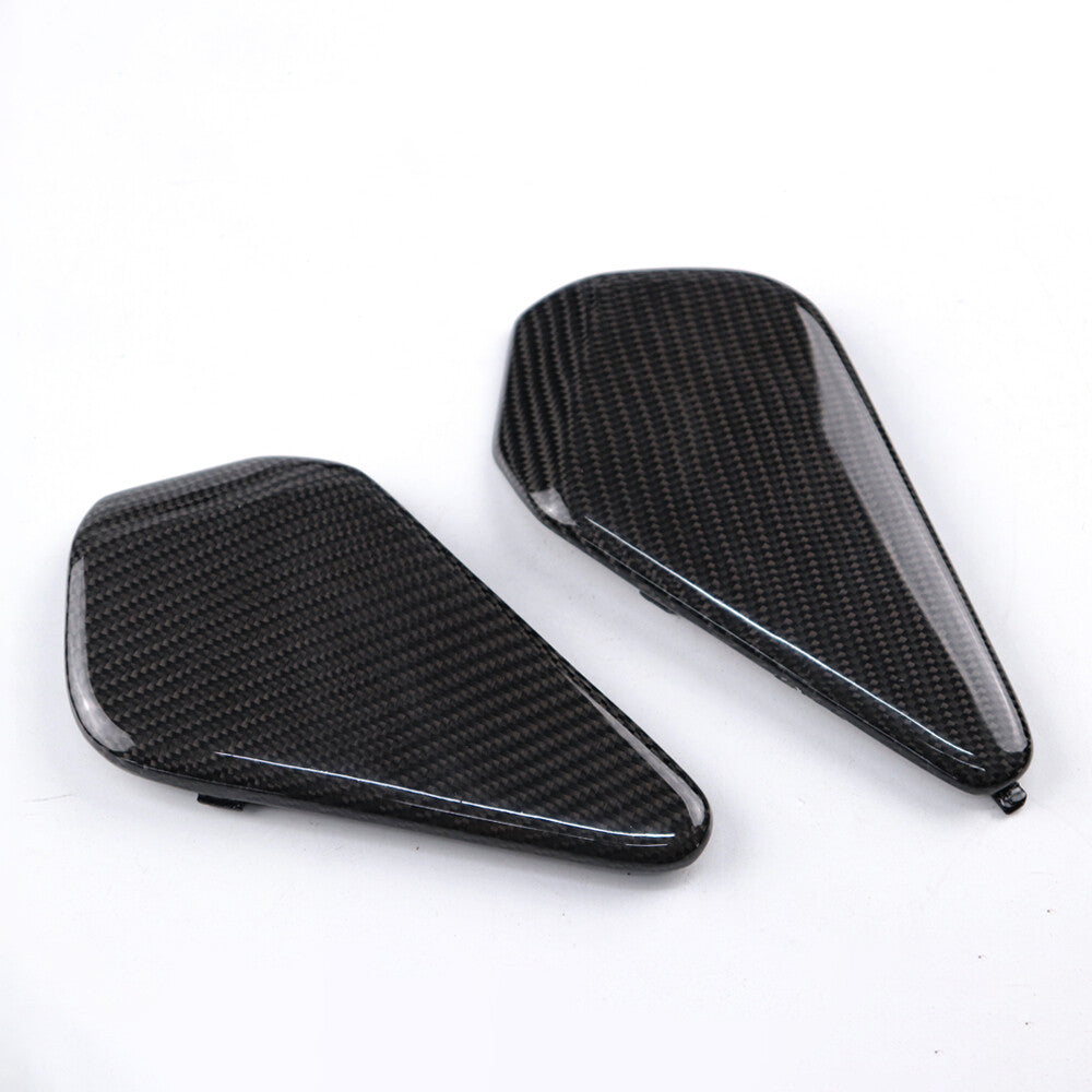 Set Of 4 Piece Frame Body Cover Side Upper Panel Carbon Fiber For Honda Grom 2021-2024