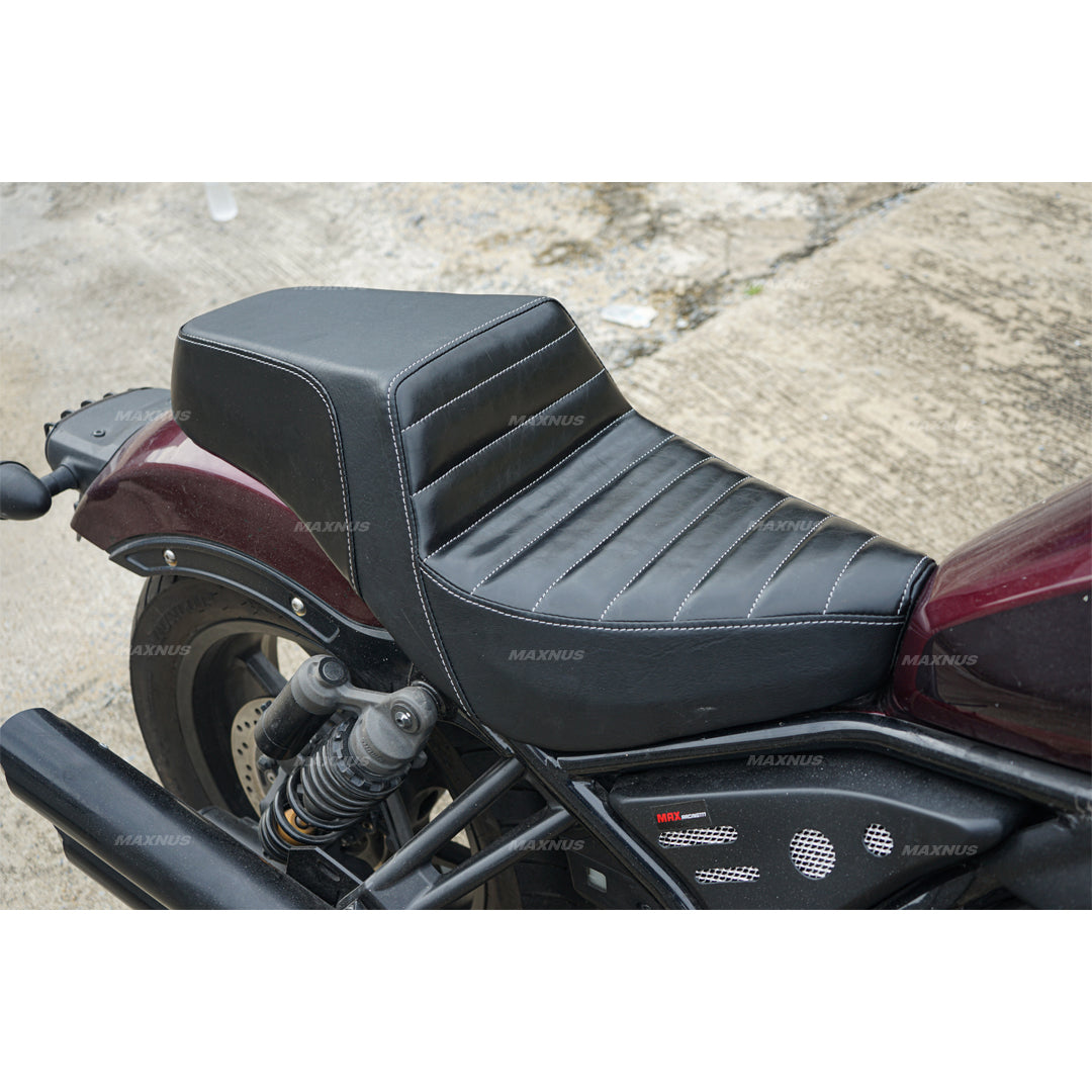 SEAT DOUBLE SADDLE DUAL DRIVER SEATS PAD CUSHION V.5 FOR HONDA REBEL CMX 1100 2021-2025