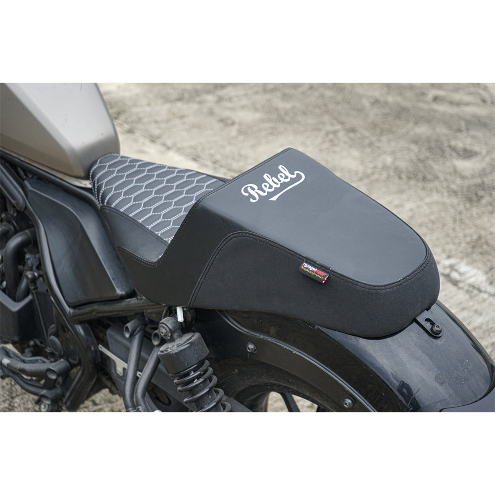 SEAT DOUBLE SADDLE DUAL DRIVER SEATS PAD CUSHION V.3 FOR HONDA REBEL CMX 300&500 2017-2025