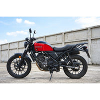 ฝาถังน้ำมันเชื้อเพลิง สีดำ/แดง V.19 สำหรับ Honda SCL CL 300 500 ปี 2023-2026