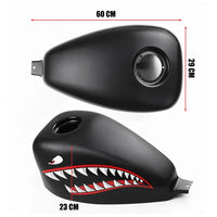 Cover Fuel Oil Tank Black V.23 for Honda Rebel CMX 300&500 2017-2026