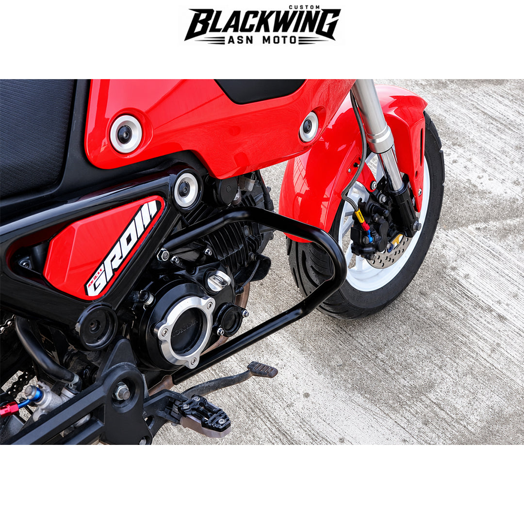ホンダ モンキー125 2022-2026用 クラッシュバー エンジンフレーム プロテクションガード LH+RH